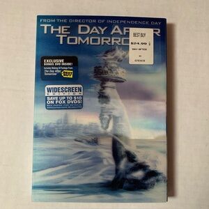The Day After Tomorrow DVD Dennis Quaid Full Screen Edition  20th Century
